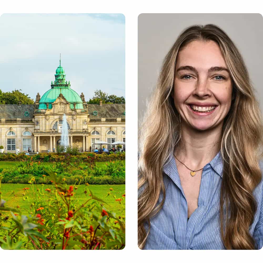 Lia Schlüsselburg Geschäftsführerin und Bild von Bad Oeynhausen